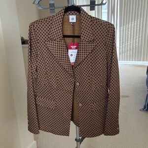 CAbi Dandy Blazer - Multicolor Geometric Blazer